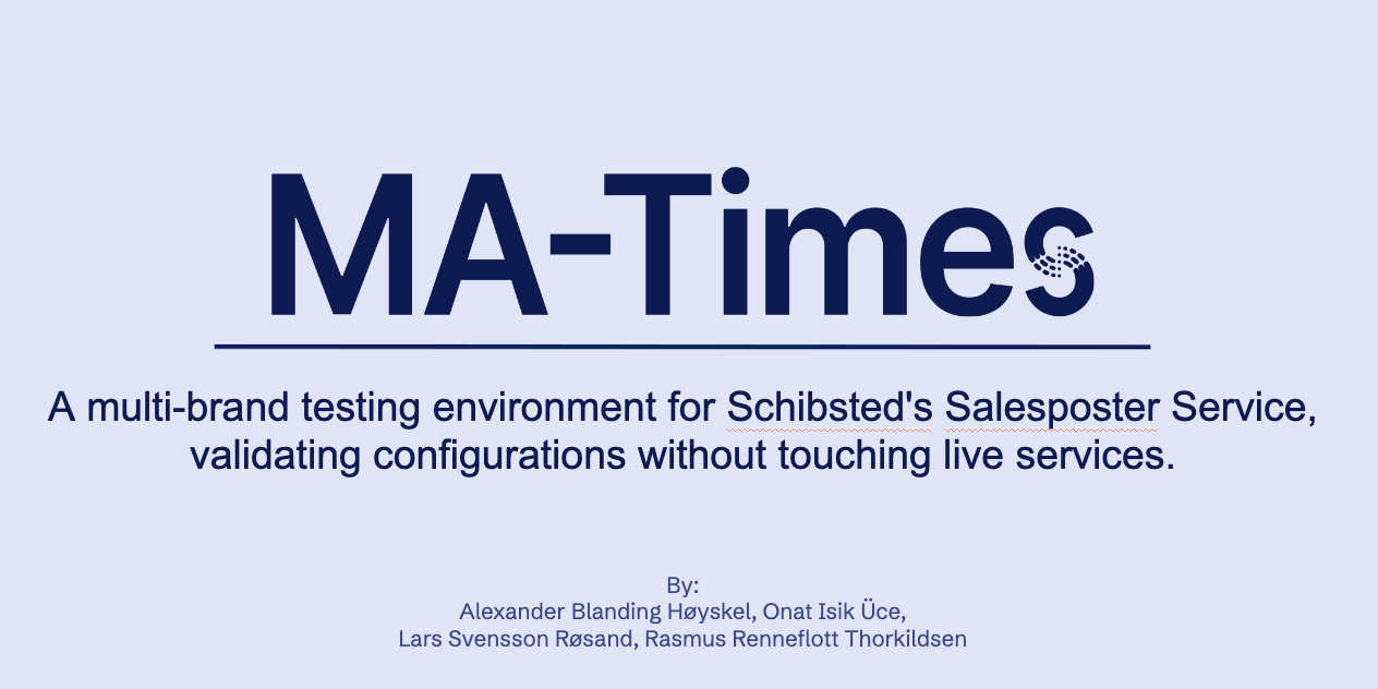 Schibsted Project